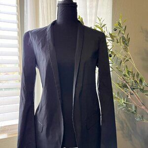 Tibi New York Open Front Black Blazer